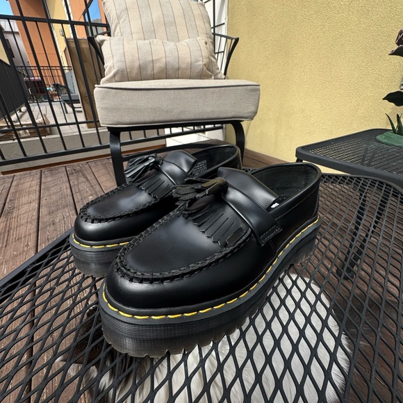 Dr. Martens Black Leather Shoes - Picture 3 of 5
